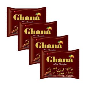 롯데 가나 미니 마일드 초콜릿 175gX4개