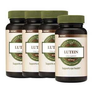 지앤씨 GNC 네츄럴 브랜드 루테인 40MG 60캡슐 X4