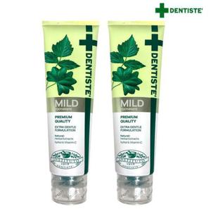 [땡큐온]덴티스테 나이트타임 마일드 치약 160g x2개 허브성분