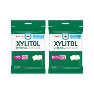 롯데 자일리톨 오리지날 리필 183g X2개