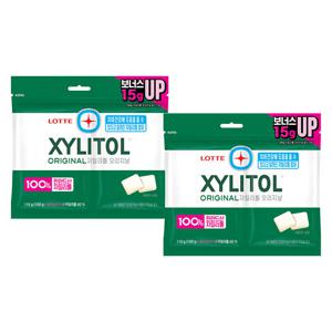 롯데 자일리톨 오리지날 트윈 115g X2개