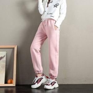 [제라카] 여자 털안감 겨울 기모 조거팬츠 밴딩바지 MDP033