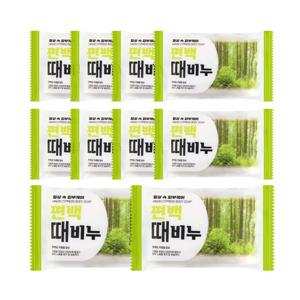 (10개)피부케어 편백 때비누 150g 목욕 세신 한방비누 각질제거