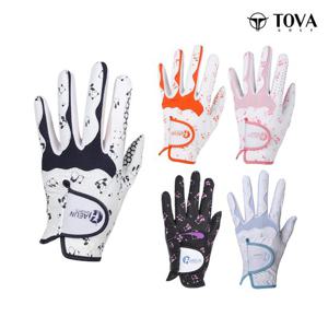 토바 하은 실리콘 여성 합피 골프장갑 [양손]