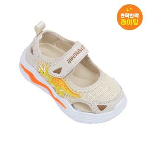 [토박스]다이노솔즈 트리케라 썬더 샌들 베이지 DNKCD2TSSS11BEI