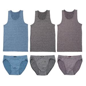 BFL 인견 남성 런닝 삼각팬티 6매 속옷세트