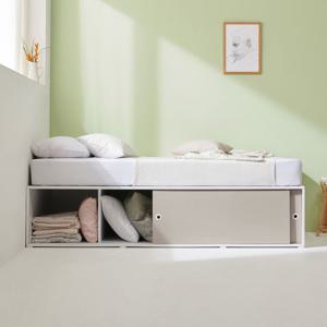 파로마 솔트 꼬모 슬라이딩 수납 침대 SS 매트포함 mcr202