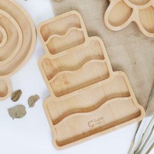 [가베가족] 몬테소리플러스 모양 트레이 케이크 KS4571