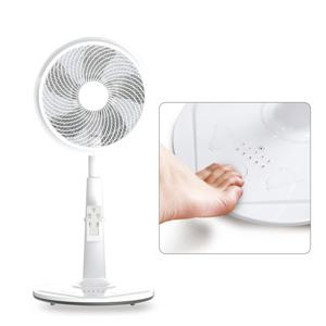 무소음선풍기 스탠드 리모컨 가정용 발터치 CAF-F14WR DKM