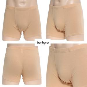 [바바라(언더웨어)]오가닉 면혼방 스킨 인밴드 남성드로즈AMT4350D
