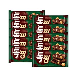 오리온 톡핑 헤이즐넛 그래놀라 43g x 10개