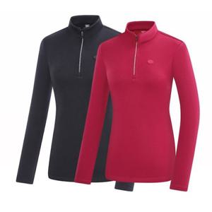 [콜핑]LD08 여성 겨울 파워스트레치 기모집업 등산티셔츠 KST4543W