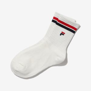 [휠라키즈]키즈 F로고 장목양말 FK3SCE5350X