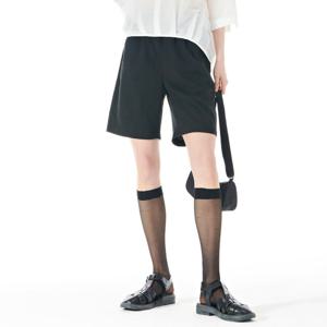 여성 린넨 라이크 4부 팬츠-CCRG2574E03