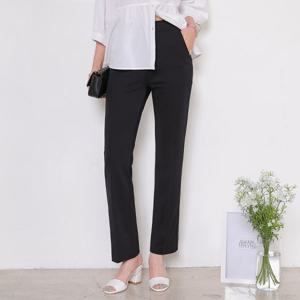 [유스타일팜]요물팬츠/교복각/베이직  밴딩 트윌 슬림일자핏 팬츠 PKS102