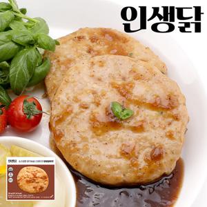 인생닭 소스담은 닭가슴살 스테이크 양념갈비맛 130g 10팩