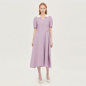 [시슬리] 아이싱 니트 카라 원피스_SAOP36331LV