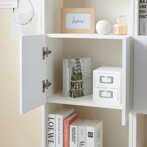 [우아미가구]마이론 5단 도어 500 책장(착불)