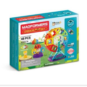 [짐보리플레이앤뮤직]맥포머스카니발 플러스 세트 선물포장 단독할인행사