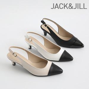 [잭앤질]잭앤질 모던한 투톤슬링백(JA2Z115)