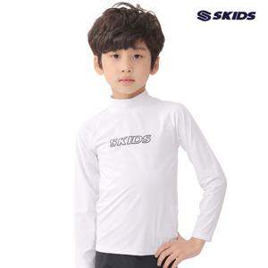 스키즈 남아 여아 5004RWH 래쉬가드 상의 화이트
