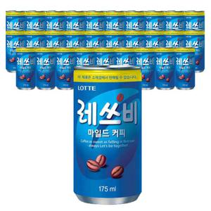 롯데칠성 레쓰비 마일드 175ml x 30캔