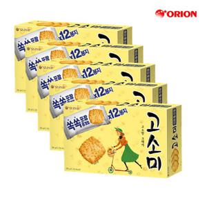 오리온 고소미 216g x 5개 세트 과자 크래커