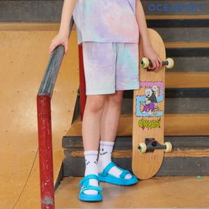 [오션스카이] 여아 타이다이 4부 팬츠-CCJG2555E0T