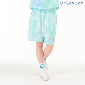 [오션스카이] 여아 타이다이 4부 팬츠-CCJG2555E0S