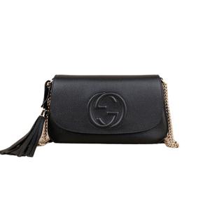 (명품) 구찌 소호 태슬 크로스 숄더백 블랙 53622