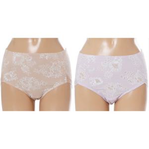 [비비안(언더웨어)]은은한 플라워 프린팅 여성 부인용팬티 2종세트PT7364PSET
