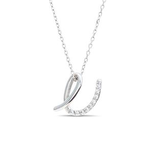 [엘렌쥬얼리] 14K 화이트 에메로드 금 목걸이