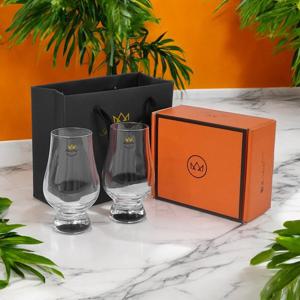 로얄리프 크리스탈 글렌캐런 위스키잔 2P세트