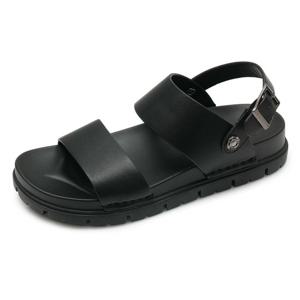 [윙스풋] MYNA 블랙 천연소가죽 여성샌들 W782001PB-W