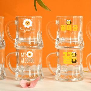 [4P선물] 꿀머금 마이알콜 소주잔 선물세트