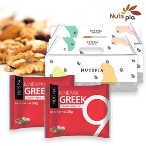 [넛츠피아] 하루견과 나인믹스 그릭 25봉 X 2 선물세트 [50봉]