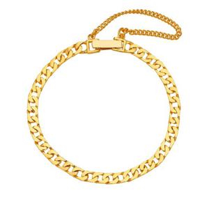 [한국금다이아몬드] 여자 순금 팔찌 면 체인 24K 11.25g 18K장식