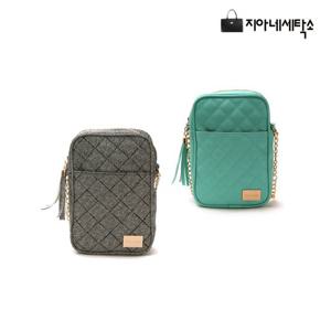 [지아네세탁소] 세로퀼팅태슬백 크로스백 데일리 여성가방