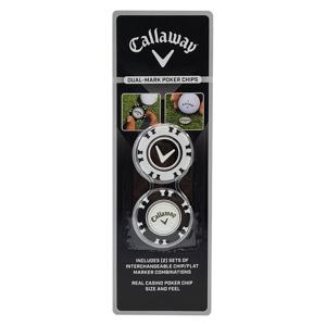 캘러웨이 포커칩 카지노칩 듀얼 골프볼마커 2종