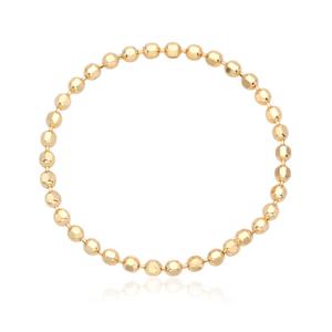 [비앤비골드] 14K 컷팅 열송이 체인 실반지 1mm IRR37421