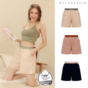 [순면]주머니 포켓 여성 트렁크/반바지 홈웨어 3종 택1