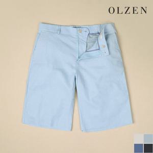 [올젠] 스탠다드 뒷밴딩 하프 팬츠 (ZPB2PH1801)