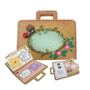 가을만들기 가방 모양 북아트 만들기 세트 재료 1인용