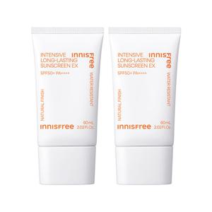 [2개] 이니스프리 인텐시브 롱래스팅 선스크린 EX 60mL