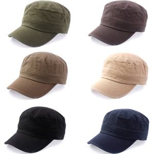 남자 여자 공용 무지 밴드 군모 면 밴드 신사 중년 밀리터리 캡모자/OM-C3000