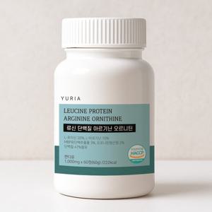 류신 단백질 타블렛 아르기닌 오르니틴 1박스 1000mg 60정 2개월