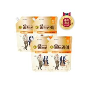 [테크]테크 울드라이 중성세제 오리지널 리필 1.3L x 4개