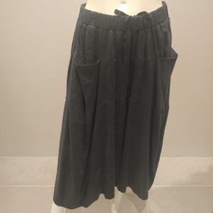 [우바]린넨밴딩치마바지A6M1PT12