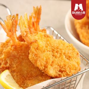 [16시전주문 당일발송]맘스터치 버터플라이쉬림프 새우튀김 1kg 1팩(20미)