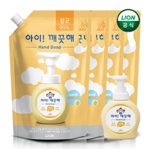 아이깨끗해 순 1.8L X 4개 + 490ml 순 공용기 x 1개
